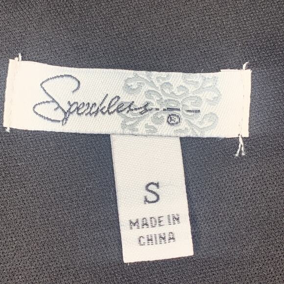 Speechless Dress Sheer Sleeve Full Lining Body Pullover Black Size S - Picture 9 of 9